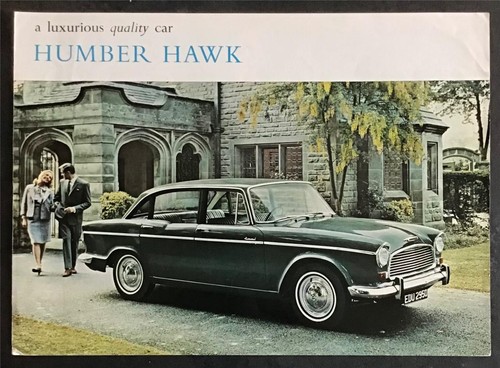 Humber hawk car - hawk, brochure