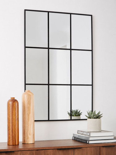 Cino window pane mirror - window,