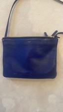 Genuine CELINE Blue Leather