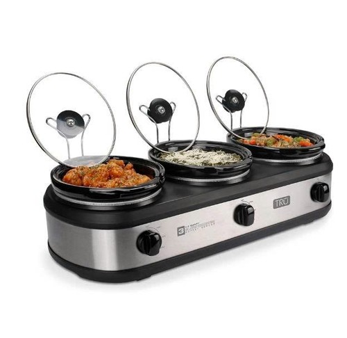 Tru triple buffet server - tru,
