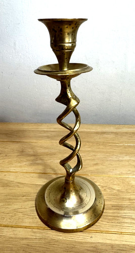 Single vintage brass barley - brass,