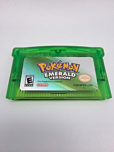 Game card emerald for pokemon - card,
