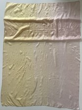 } A Gold & Pink Ombré Design Vintage Silk  Sarong Wrap Scarf