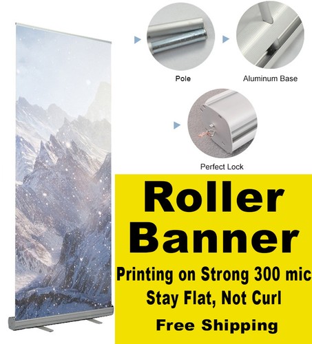 Roller banner pull pop - up, up