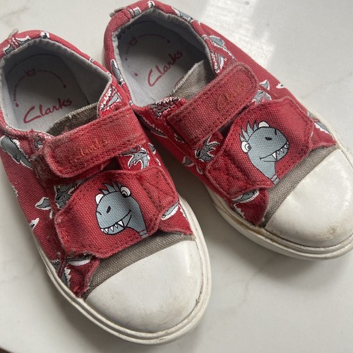 Clarks boys canvas - clarks, dinosaur