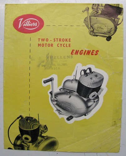 Villiers two stroke motorcycle - villiers,
