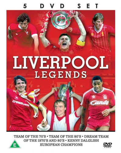 Liverpool legends 5 dvd - fc,