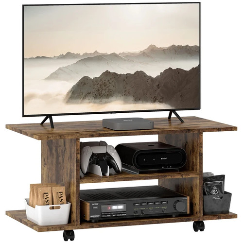 Mobile stand with shelves - mobile,