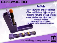 PenSafe Insulin - Mounjaro Pen & Needle Organiser Case - Compact, Travel-Ready