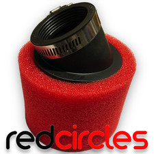 ANGLED RED 40mm PIT DIRT BIKE