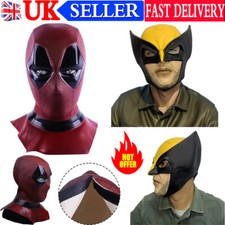 deadpool wolverine Mask Halloween claws Adults Fancy Dress Theme cosplay party