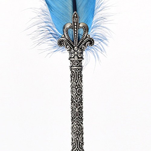 Retro feather quill pen - retro,