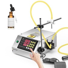 Liquid Filling Machine 0.1-5 Fl Oz Peristaltic Pump Bottle Filler Machine Aut...