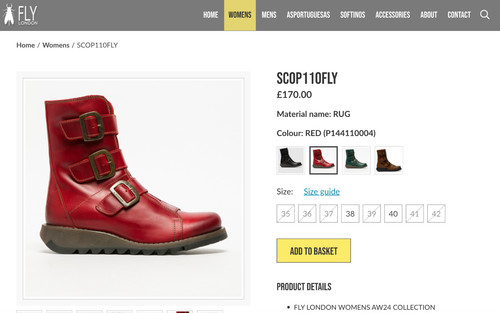 Fly london boots scop110 - london,