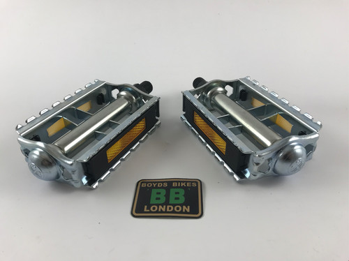 Rat trap pedals chrome - pedals,
