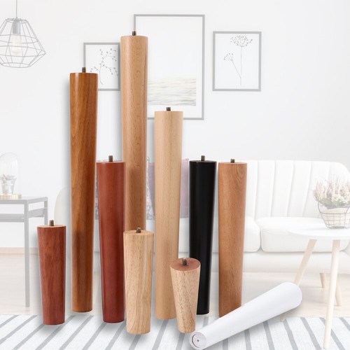 4pcs wooden table legs tapered - 4pcs,