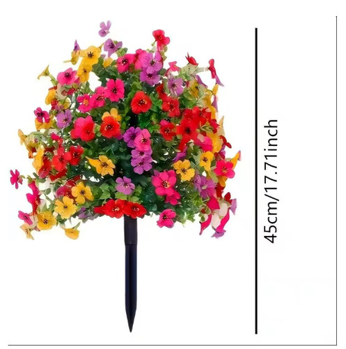 Artificial violet flowers - artificial,
