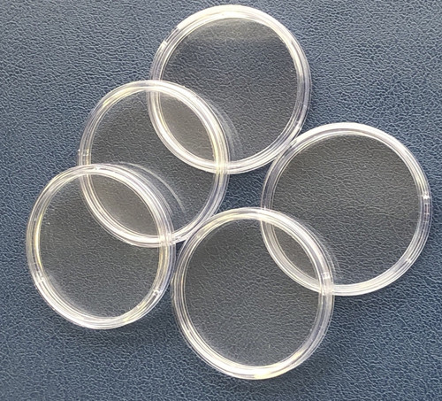 Clear coin medal - clear,