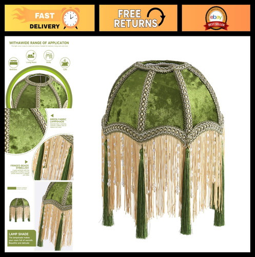 Victorian style bell lampshade - victorian,