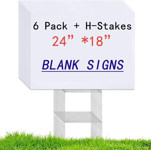 Pack x18 white blank - 24"x18",