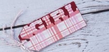 GIRL Gift Tag Die Cutter Baby