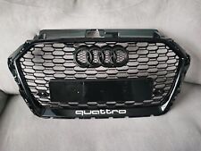 Audi A3 S3 8V Honeycomb front grille (Quattro Black Edition)