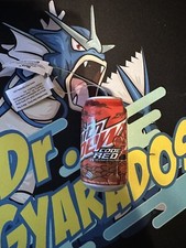 Mountain Dew Code Red Tree Ornament- Brand New