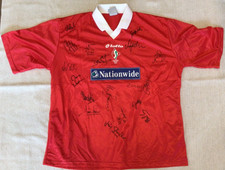 Signed Swindon town football