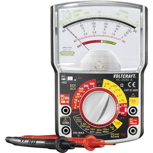 Voltcraft analogue multimeter - voltcraft,