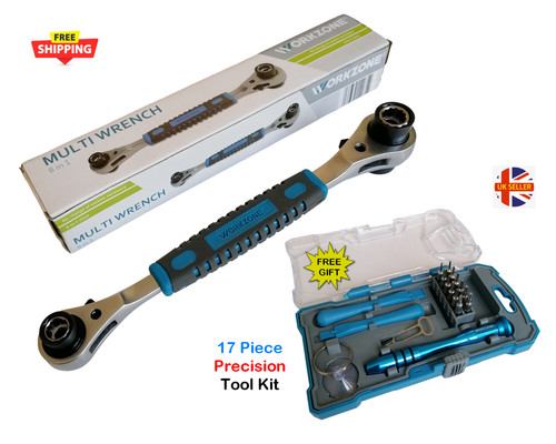 Workzone ratchet multi wrench - workzone,