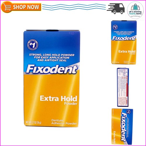 Denture adhesive powder - denture,
