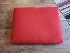 zabuton red meditation mat