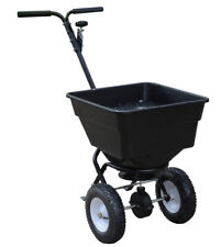 Glasdon Icemaster 50 Manual Gritter (Black) - 50 Litre Push Along Gritter