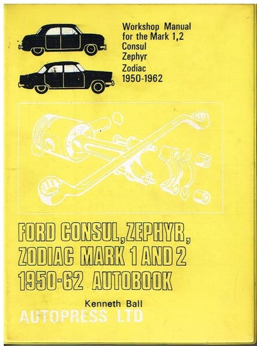 Ford consul mk1 - consul, mk2