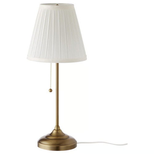 Ikea årstid table lamp - table, brass