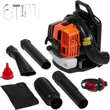 Uimoso Backpack Leaf Blower 62CC 2-Cycle Gas Leaf Blower 1110CFM Air Volume