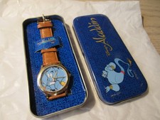 Disney Aladdin Quartz watch by Fossil in Tin, Excellent