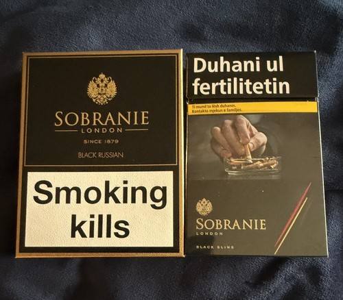 Rare sobranie london black - rare,