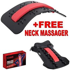 Neck and Back Stretcher Posture Corrector Pain Massager Curve Arch Spine by GMP