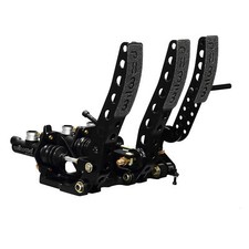 Wilwood 3 Pedal 5.25: Ratio Universal Floor Mount Pedal Box No Throttle Linkage