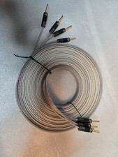 QED Silver Anniversary 1 x 9 meters Bi-Wire Speaker Cable Airloc Terminated ref1
