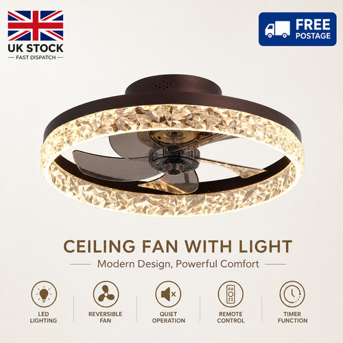 40w led modern ceiling fan - modern,