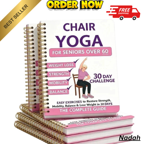 Chair yoga for seniors - chair, 60+