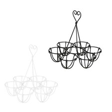 Wire Egg Rack, Egg Storage Basket, Freestanding Wire Chicken Egg Basket, Heavy