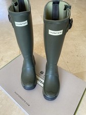 Hunter Balmoral 3mm Adjustable Neoprene Women’s Wellies (size 3) 