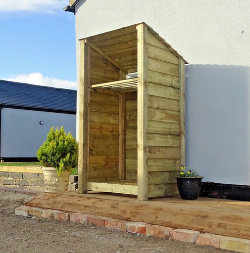 Log store 4ft 6ft width - 4ft,