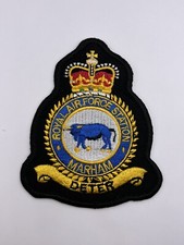 RAF Marham Station Badge Royal Air Focre Squadron Machine Embroidered Patches