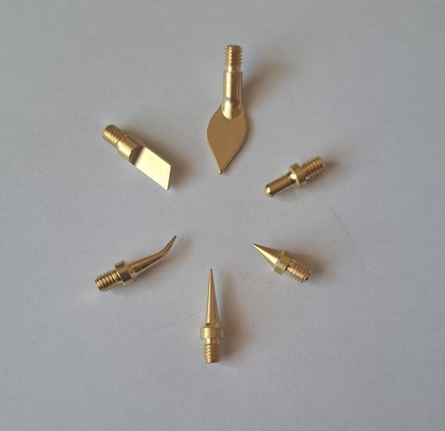 Soldering iron threaded - , tips