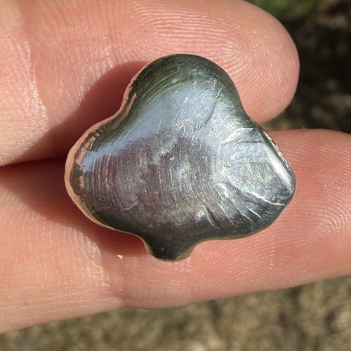 Hand poured 999 fine silver - hand,