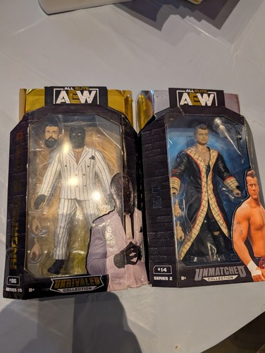 Aew wrestling figures lot - aew,